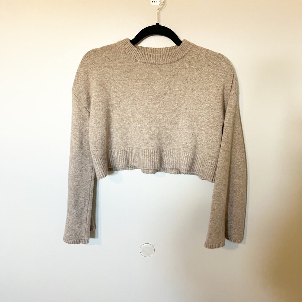 Sablyn‎ cashmere cropped sweater beige oat women’s xs